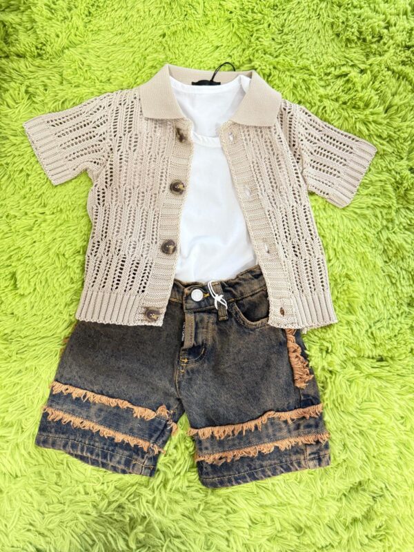 CARDIGAN TRAFORATO BIMBO