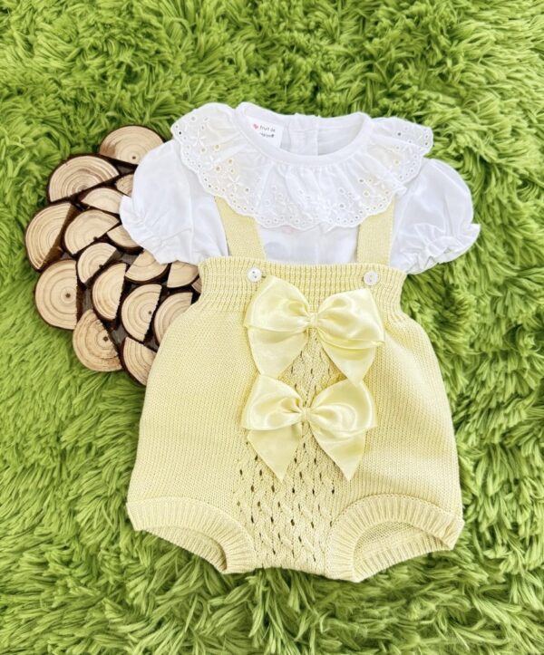 PAGLIACCETTO 2PZ IN COTONE BIMBA