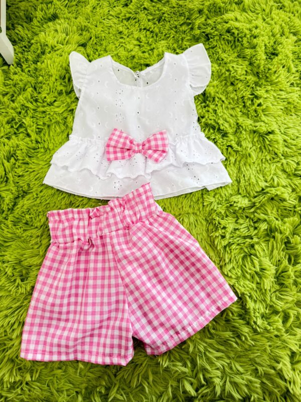 COMPLETO 2 PZ A QUADRI BIMBA - immagine 3