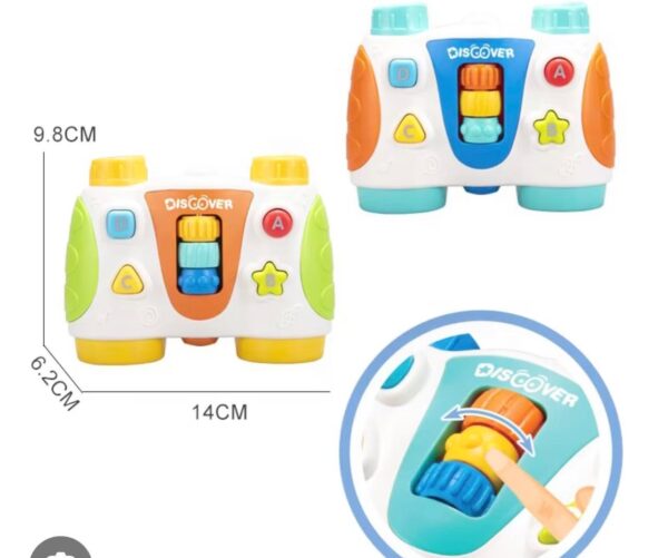 KIOKIDS GIOCATTOLO IL MIO PRIMO BINOCOLO 18 MESI + - immagine 2