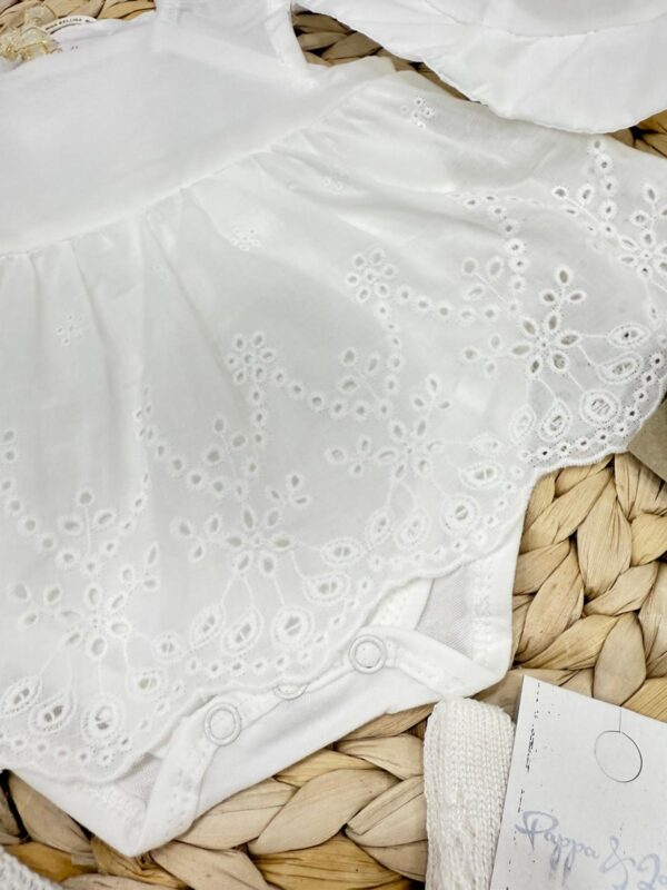 BODY VESTINA CON CAPPELLINO IN COTONE 2 VARIANTI DI COLORE - immagine 3