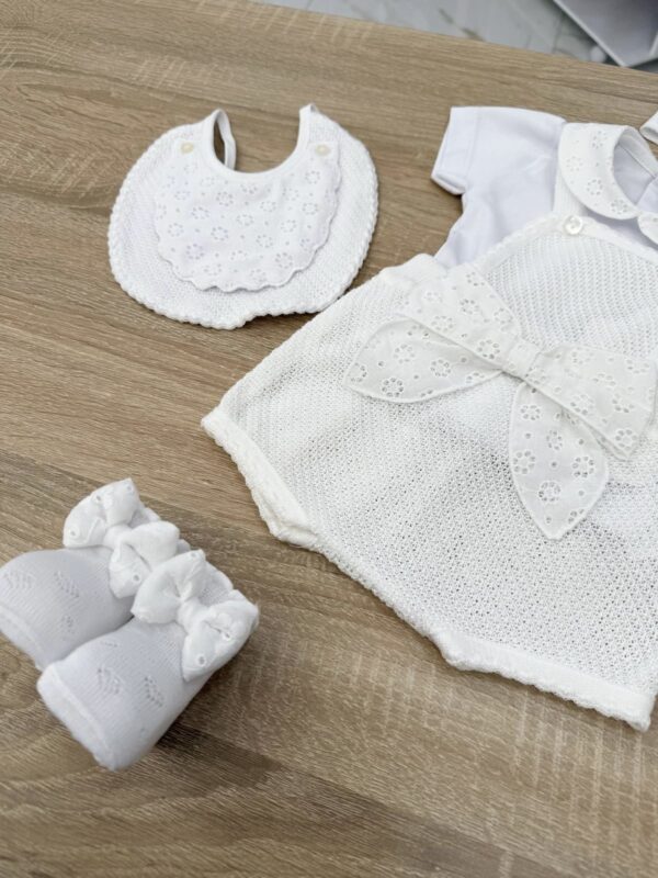 PAGLIACCETTO 2PZ NEONATA IN COTONE - immagine 3