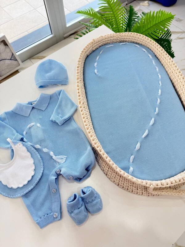 COORDINATO CUORE NEONATO - immagine 3
