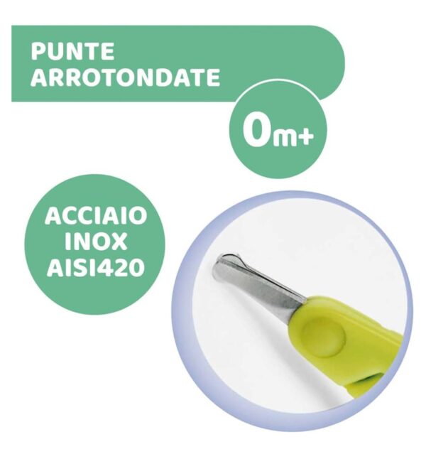CHICCO FORBICINE LAME CORTE VERDE - immagine 3