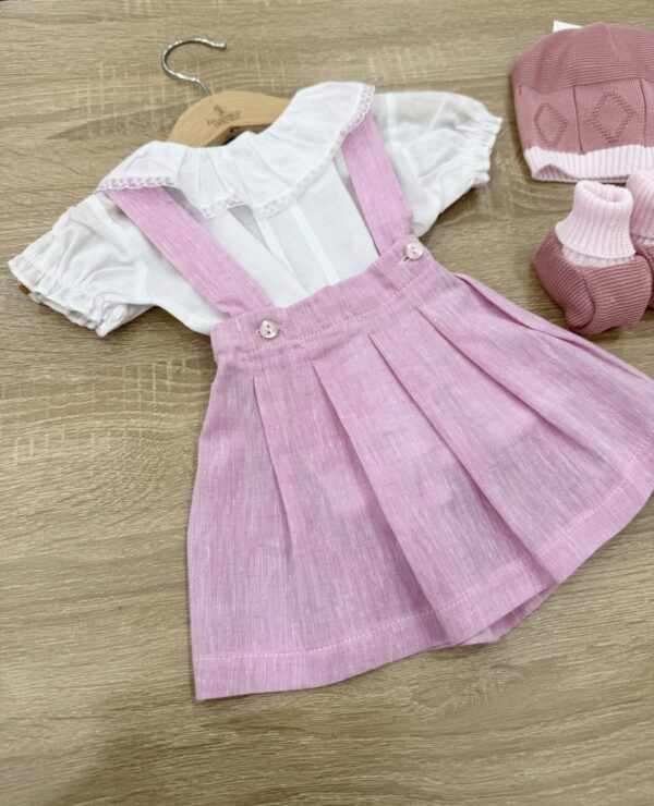 SET COORDINATO 5PZ NEONATA IN COTONE - immagine 2