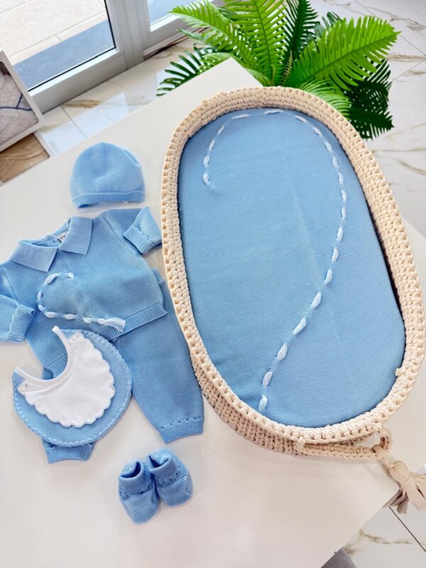 COORDINATO CUORE NEONATO - immagine 2