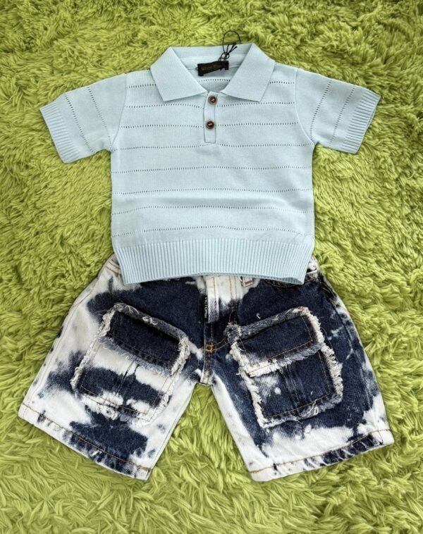 POLO IN FILO DI COTONE BIMBO