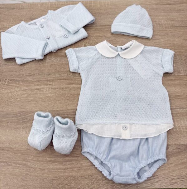 COMPLETO NEONATO 5 PEZZI