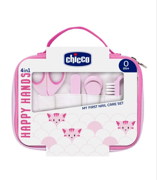 CHICCO SET MANICURE HAPPY HANDS 4 IN 1 ROSA