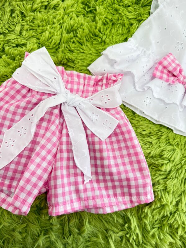 COMPLETO 2 PZ A QUADRI BIMBA - immagine 2