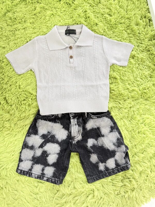 POLO IN FILO DI COTONE BIMBO