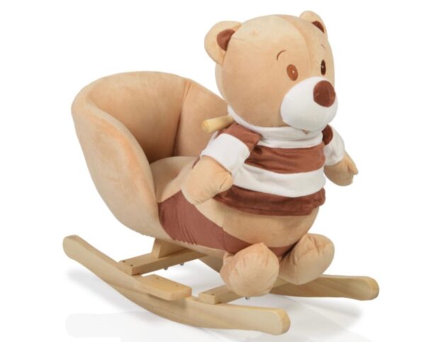 DONDOLO CAVALCABILE MONI TRADE PELUCHE ORSO BEIGE