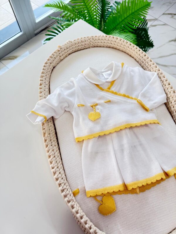 COORDINATO AMORE NEONATA
