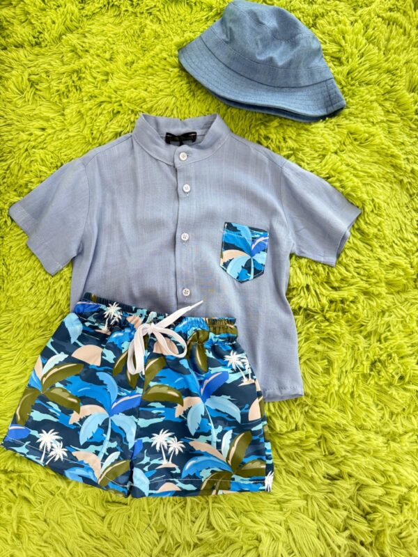 COSTUME CON CAMICIA IN LINO