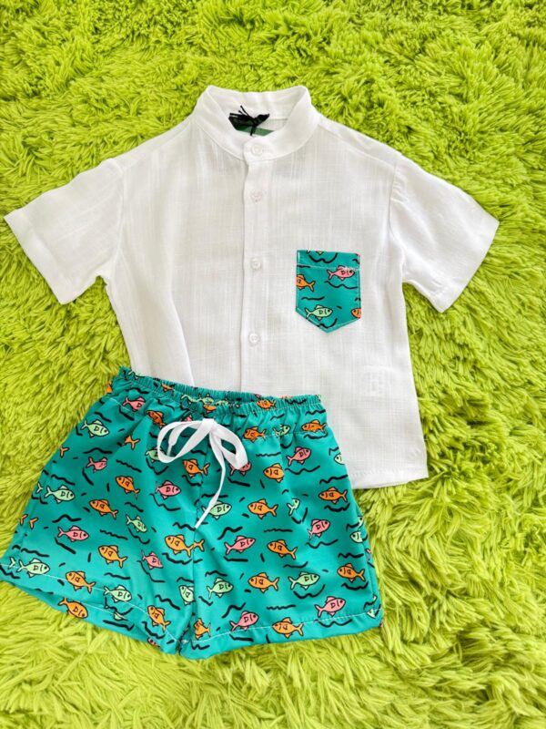 COSTUME CON CAMICIA IN LINO