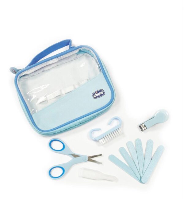 CHICCO SET MANICURE HAPPY HANDS 4 IN 1 AZZURRO - immagine 2