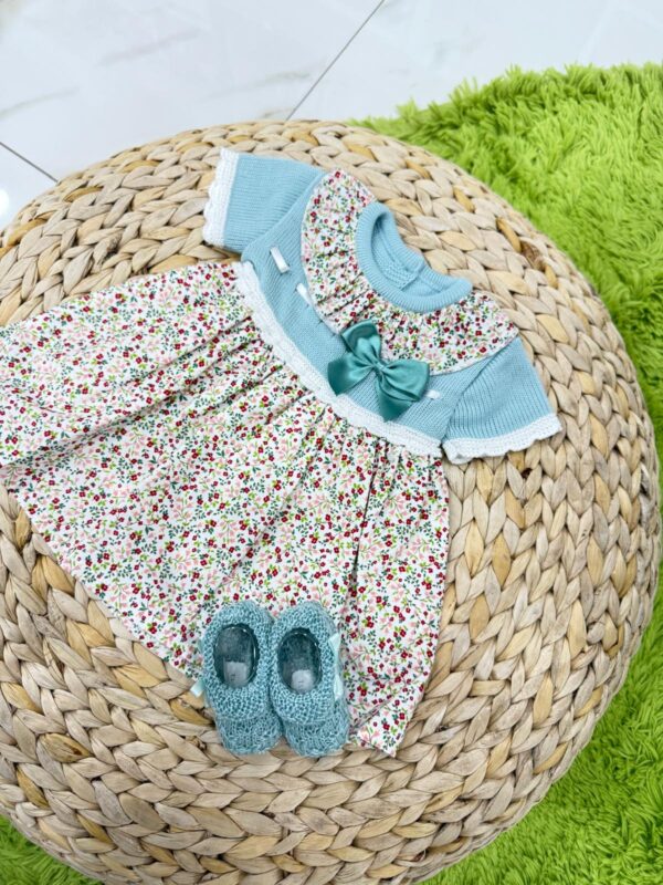 ABITINO CON FIORELLINI IN COTONE - immagine 4