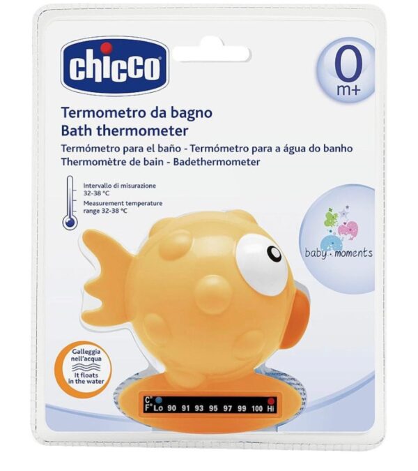 TERMOMETRO DA BAGNO PESCE PALLA - immagine 2