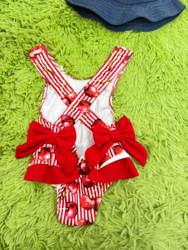 COSTUME CHERRY CON DOPPIO FIOCCO SUL RETRO - immagine 2