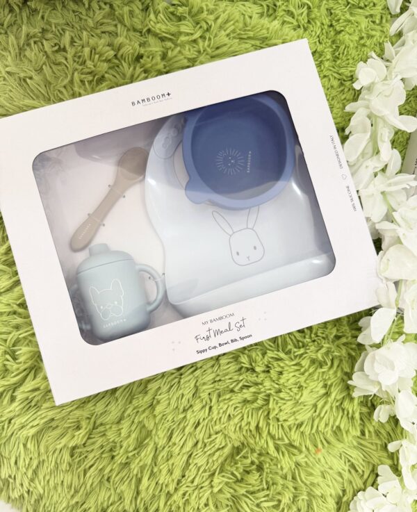 BAMBOOM - SET PAPPA FIRST MEAL BLU