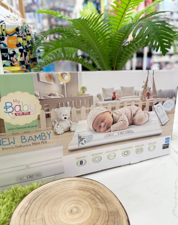 CA-MI BILANCIA ELETTRONICA DIGITALE PER BAMBINI PRIMI PESI NEW BAMBY