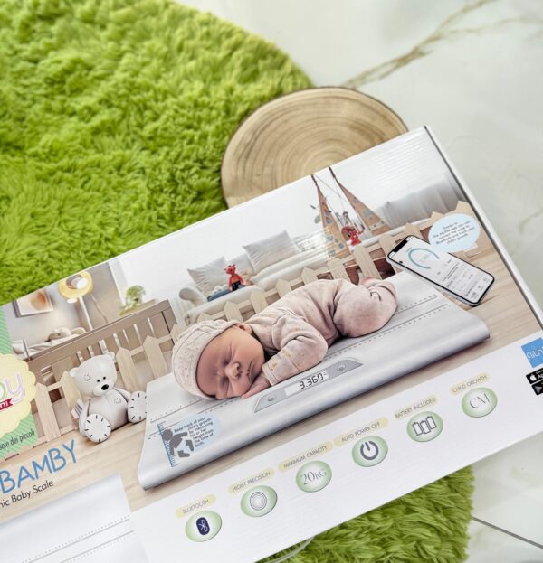 CA-MI BILANCIA ELETTRONICA DIGITALE PER BAMBINI PRIMI PESI NEW BAMBY - immagine 2