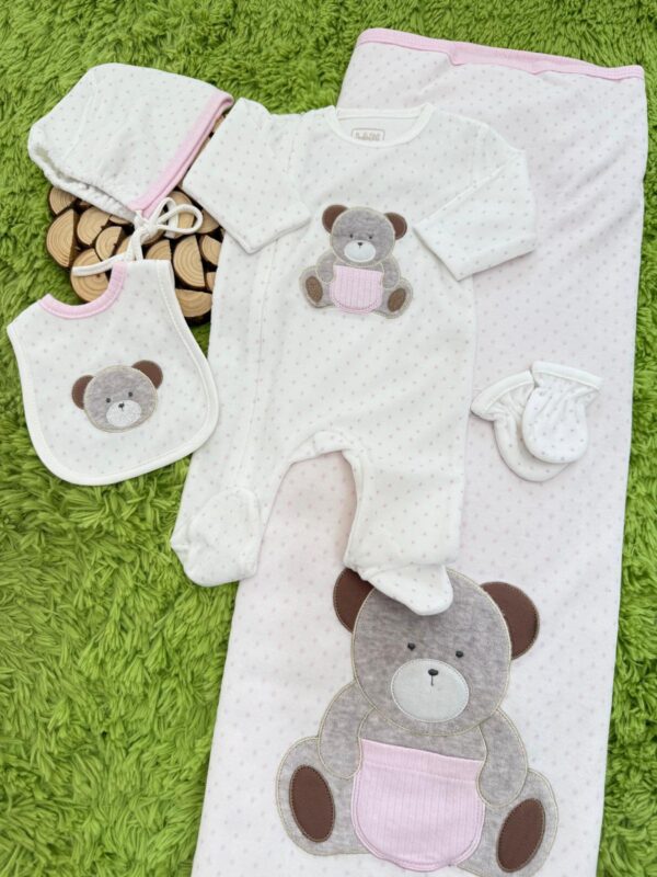 COORDINATO BEAR 5PZ NEONATA
