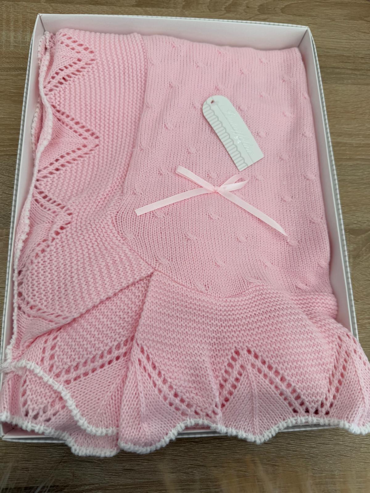 COPERTINA IN MISTO LANA PORTA ENFANT