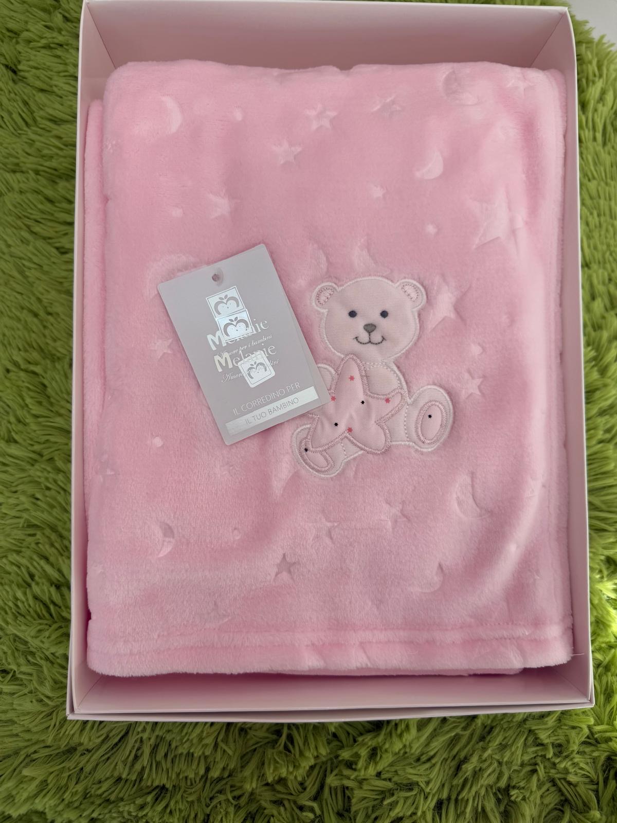 COPERTINA IN CORAL PER CULLA 100X130