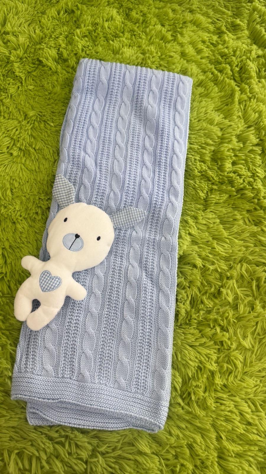 COPERTINA MISTO LANA PORTA ENFANT - immagine 2